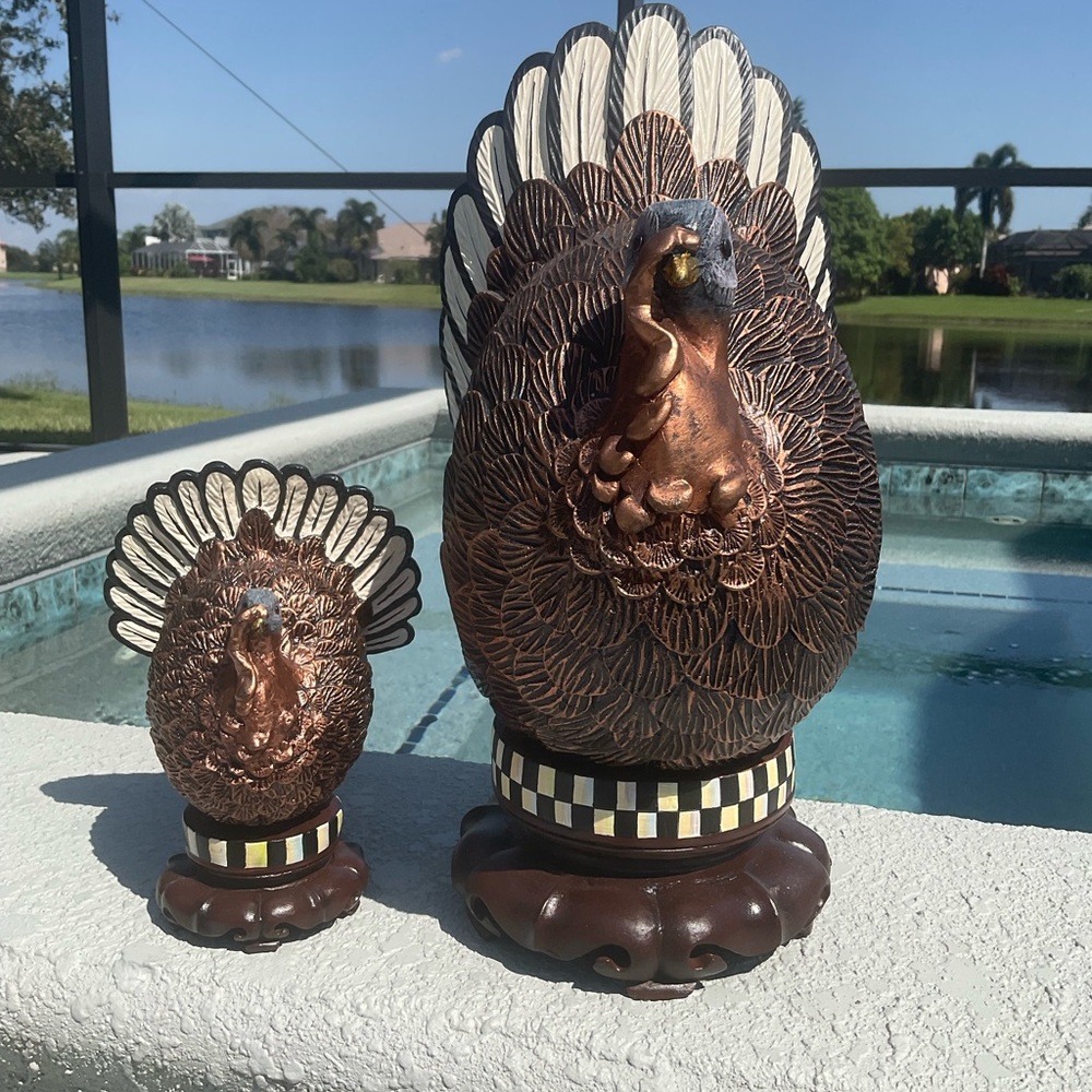 Mackenzie Child Lapis Turkey Set